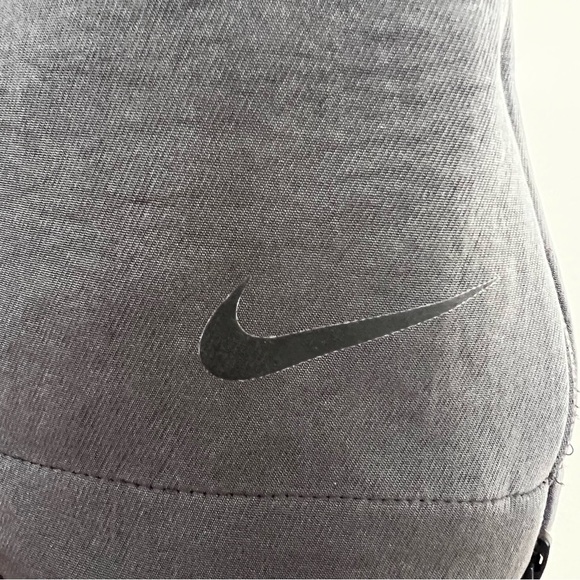 Nike Women's Tech Pack Woven Charcoal Gray Shorts with Zip Closure - Size S - Picture 3 of 8